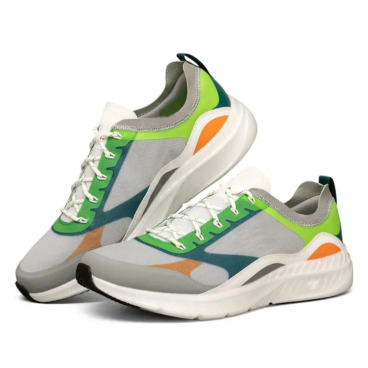 China Supplier Cheap Breathable Athletic Fashion Sport Sneaker Manufacturer Custom Logo Shoes for Men